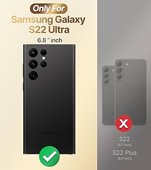 Galaxy s22ultra　おまけ付き Amazon.com: XYZ for Galaxy S22 Ultra Case with Stand, for